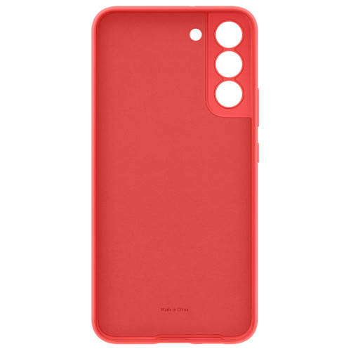 Чехол Samsung Silicone Cover для Galaxy S22 Plus (EF-PS906TPEGRU) Bright Red