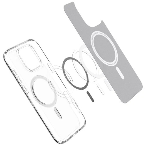 Чехол Spigen Ultra Hybrid MagSafe для iPhone 16 Pro (ACS08133) Frost Clear