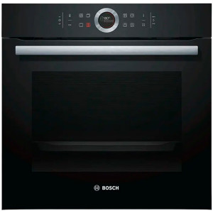 Электрический духовой шкаф Bosch Serie 8 HBG672BB1S Black