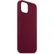 Накладка силиконовая MItrifON для iPhone 13 (20508) Burgundy