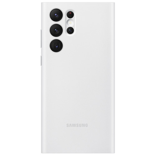 Чехол Samsung Smart Clear View Cover для Galaxy S22 Ultra (EF-ZS908CWEGRU) White