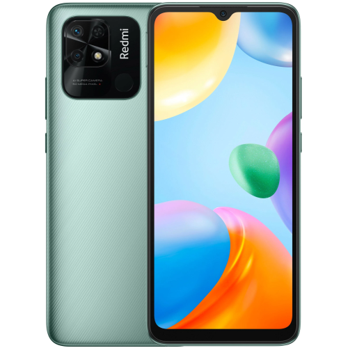 Смартфон XiaoMi Redmi 10C 4/64Gb (NFC) Green EAC