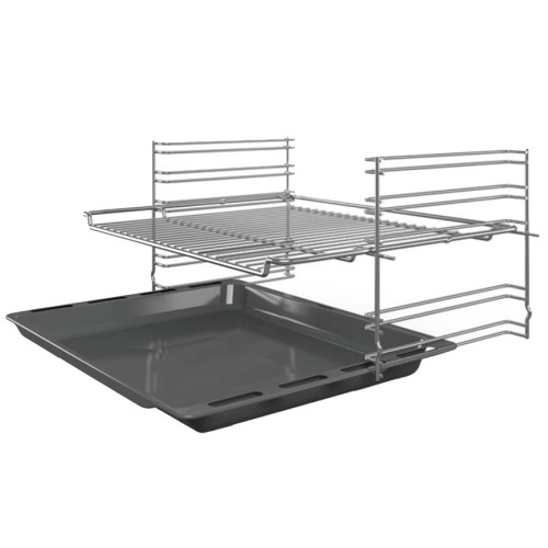 Электрический духовой шкаф Bosch Serie 2 HBF010BR3S Silver