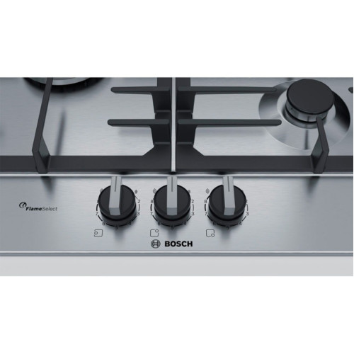 Газовая варочная панель Bosch Serie 6 PCC6A5B90 Silver