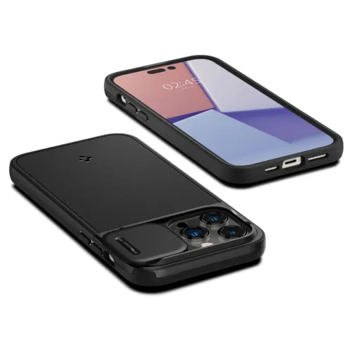 Чехол Spigen Optik Armor MagFit для iPhone 14 Pro Max (ACS04848) Black