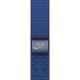 Смарт-часы Apple Watch SE (2025) 44mm Midnight Aluminum Case with Blue Ribbon Nike Sport Loop
