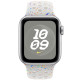 Ремешок Apple Watch 42mm Pure Platinum Nike Sport Band M/L