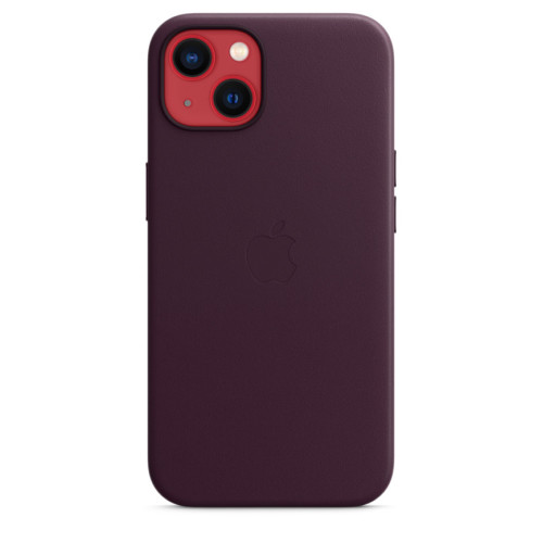 Кожаный чехол Apple MagSafe для iPhone 13 Dark Cherry