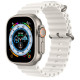 Смарт-часы Apple Watch Ultra GPS + Cellular 49mm Titanium Case with White Ocean Band One Size (MNHF3)