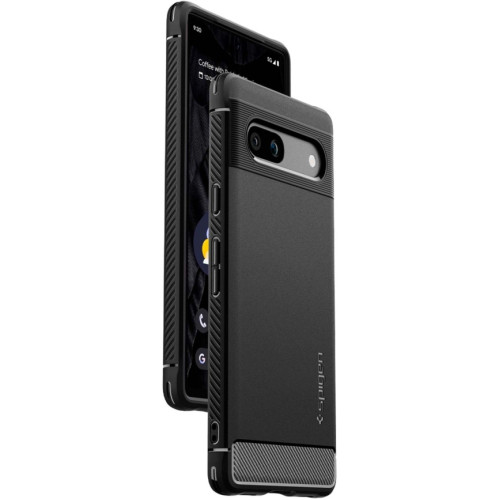 Чехол Spigen Rugged Armor для Google Pixel 7a Matte Black