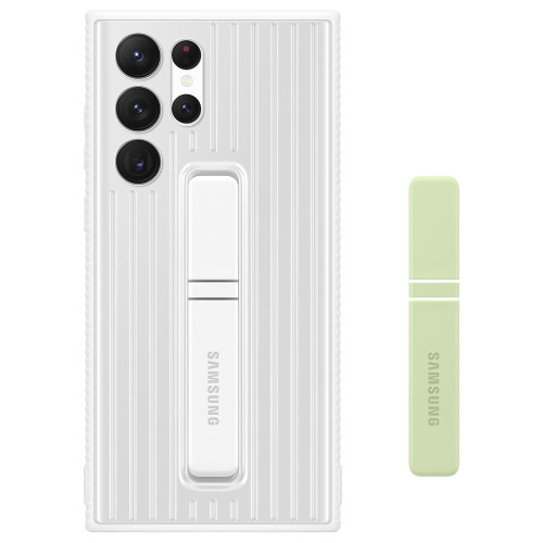 Чехол Samsung Protective Standing Cover для Galaxy S22 Ultra (EF-RS908CWEGRU) White