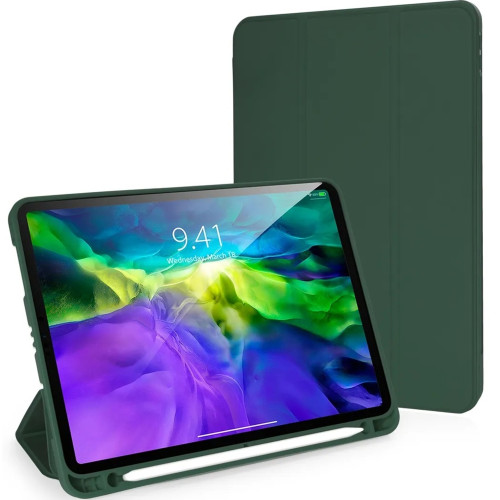 Чехол Gurdini Milano Series для iPad 11 (2025) Pine Green
