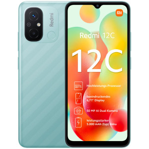 Смартфон XiaoMi Redmi 12C 4/64Gb (NFC) Mint Global Version