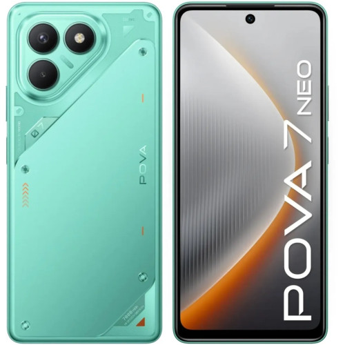 Смартфон Tecno Pova 7 Neo 8/128Gb Neon Cyan