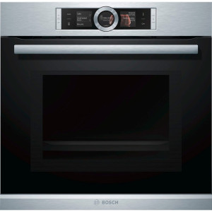Электрический духовой шкаф Bosch Serie 8 HMG636BS1 Silver