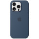 Чехол Apple Silicone Case with MagSafe для iPhone 16 Pro Max Denim