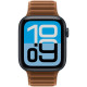 Смарт-часы Apple Watch SE (2025) 44mm Midnight Aluminum Case with Caramel Magnetic Link S/M