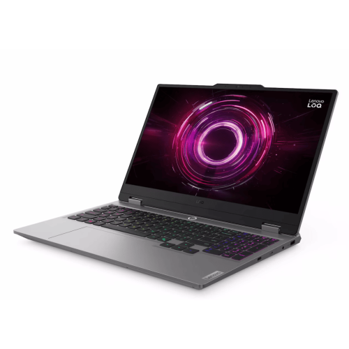 Игровой ноутбук Lenovo LOQ 15 (Ryzen 5, 16 ГБ, 512 ГБ, RTX 5050, 144 Гц, Win 11) Серый