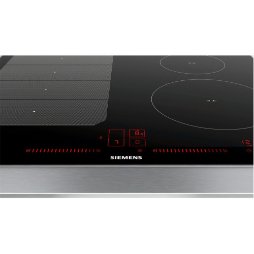 Индукционная варочная панель Siemens EX675LEC1E Black