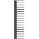 Расческа гребень Dyson Detangling Comb Black/Nickel