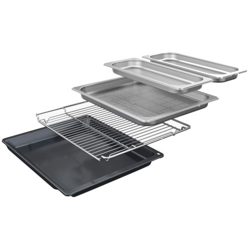 Электрический духовой шкаф Bosch Serie 8 CSG7364B1 Black