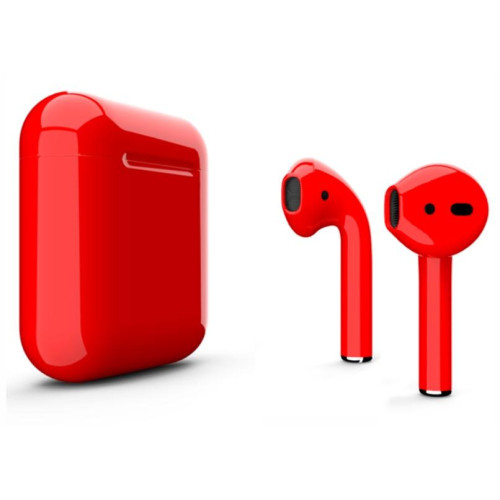 Наушники Apple AirPods 2 Color (MV7N2) Red Glossy