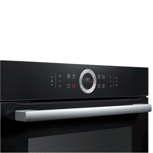 Электрический духовой шкаф Bosch Serie 8 HBG655NB1 Black