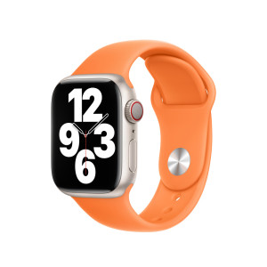 Ремешок Apple Watch 41mm Bright Orange Sport Band S/M