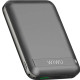 Внешний аккумулятор WiWU Snap Cube Magsafe Wireless Charge SC 10000 mAh Black