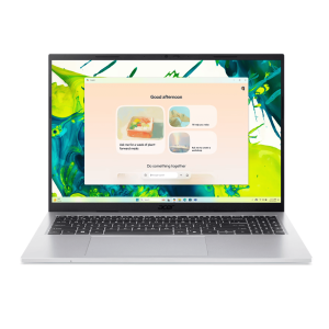 Ноутбук Acer Aspire Go 16 (Core 7, 16 ГБ, 1 ТБ, сенсорный, Win 11) Серебристый