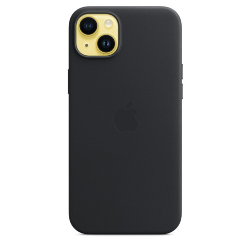 Кожаный чехол Apple для iPhone 14 Plus Midnight