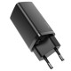 Сетевое зарядное устройство Baseus 65W USB-A/USB-C CCGAN2L-B01 Black