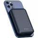 Внешний аккумулятор WiWU Snap Cube Magsafe Wireless Charge SC 10000 mAh Blue