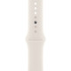 Смарт-часы Apple Watch Series 10 46mm Silver Aluminum Case with Starlight Sport Band S/M