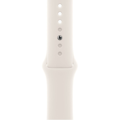Смарт-часы Apple Watch Series 10 42mm Silver Aluminum Case with Starlight Sport Band S/M