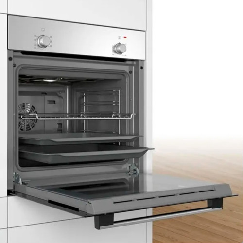Электрический духовой шкаф Bosch Serie 2 HBF010BR1S Silver