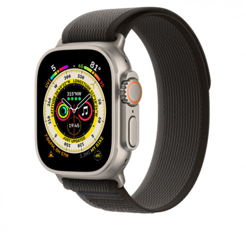 Ремешок Apple Watch Ultra 49mm Black/Gray Trail Loop S/M