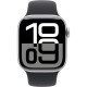 Смарт-часы Apple Watch Series 10 42mm Silver Aluminum Case with Black Sport Band M/L