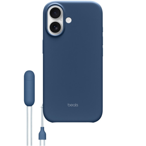 Чехол Beats Kickstand Case with MagSafe and Camera Control для iPhone 17 Bedrock Blue