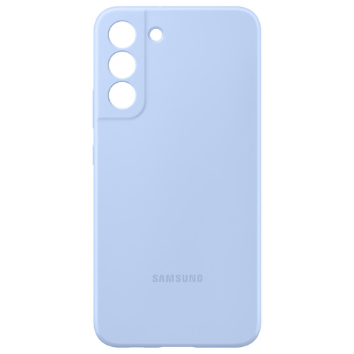 Чехол Samsung Silicone Cover для Galaxy S22 Plus (EF-PS906TLEGRU) Arctic Blue