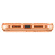 Чехол Uniq LifePro Xtreme Anti-FingerprintSlim Hybrid Case with MagClick для iPhone 17 Pro Max Frost Clear/Volt Orange