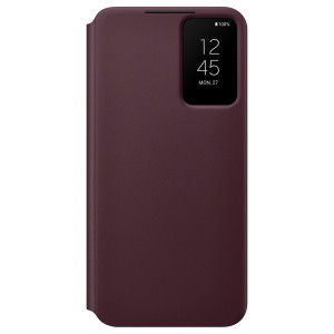 Чехол Samsung Smart Clear View Cover для Galaxy S22 Plus (EF-ZS906CEEGRU) Burgundy