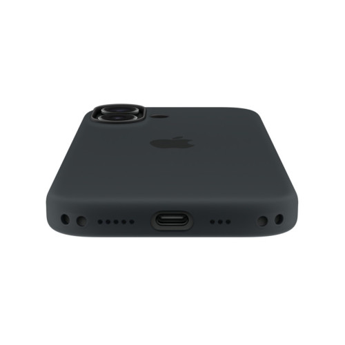 Чехол Apple Silicone Case with MagSafe для iPhone 17 Black