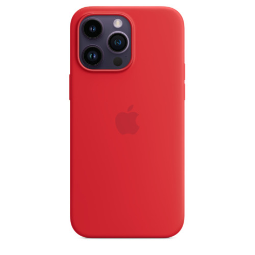 Силиконовый чехол Apple MagSafe для iPhone 14 Pro (PRODUCT) RED