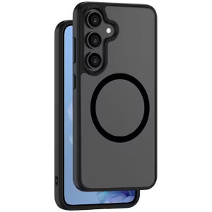 Чехол Deppa Silk Frost MagSafe для Samsung Galaxy S25 84263 Black