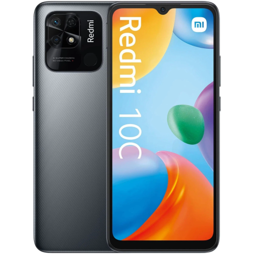 Смартфон XiaoMi Redmi 10C 4/64Gb Gray Global Version