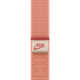 Смарт-часы Apple Watch SE (2025) 44mm Midnight Aluminum Case with Alpenglow Pink Nike Sport Loop