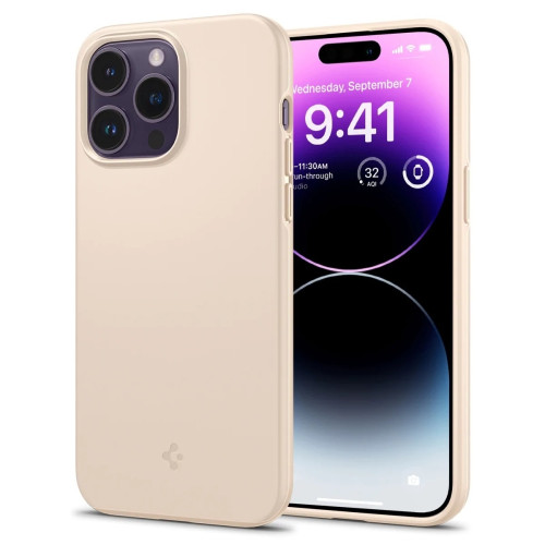 Чехол Spigen Thin Fit для iPhone 14 Pro Max (ACS04770) Sand Beige