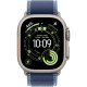 Смарт-часы Apple Watch Ultra 3 (2025) 49mm Natural Titanium Case with Blue/Bright Blue Trail Loop M/L