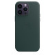 Кожаный чехол Apple MagSafe для iPhone 14 Pro Max Green